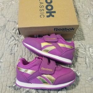Purple Reebok, Toddler girls  Sz 5 Royal.